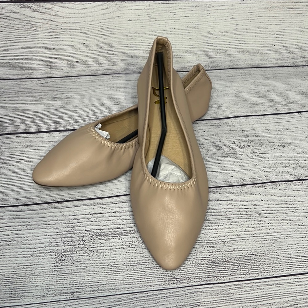 Size 8 Nude Ballet Flats
